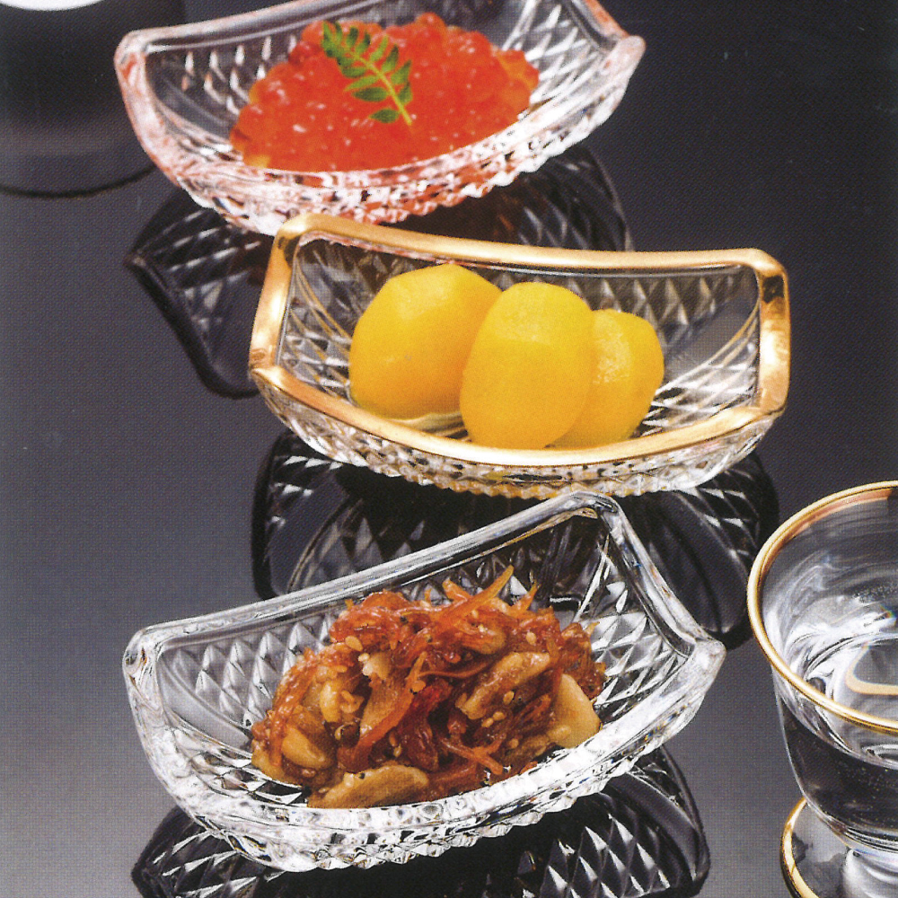 京千代口金付 100x62x30H #110515 | 水崎硝子の取扱いは、関谷幸吉商店オンラインSHOP