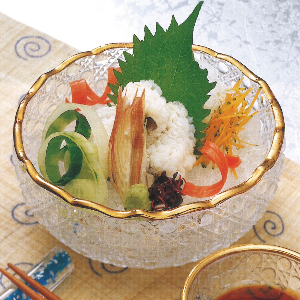 籠目千代口金付 72φx34H #110141 | 水崎硝子の取扱いは、関谷幸吉商店オンラインSHOP