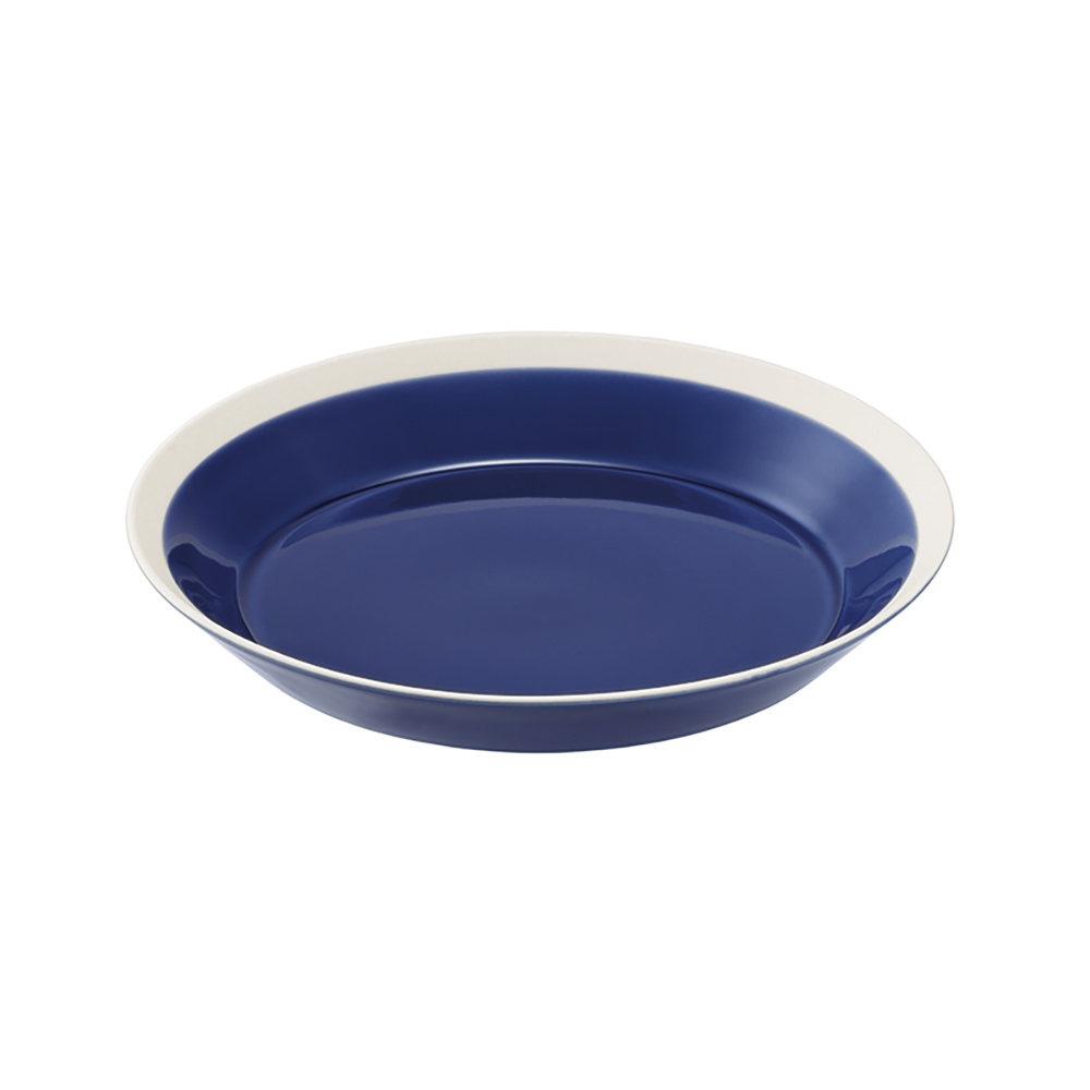 dishes 200 plate (ink blue) | イイホシユミコ | 木村硝子店の取扱いは、関谷幸吉商店オンラインSHOP
