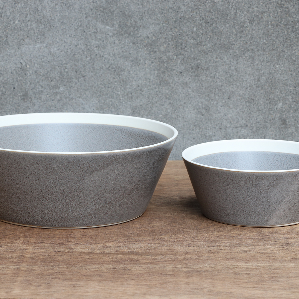 dishes bowl L (moss gray) /matte | イイホシユミコ | 木村硝子店の取扱いは、関谷幸吉商店オンラインSHOP